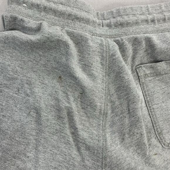 Nike Sportswear Club Fleece Shorts Men's Size M Logo Print Bottoms Gray Distress - Picture 7 of 9